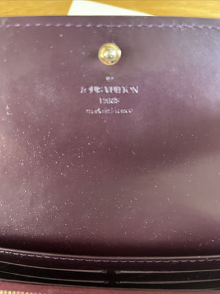 Louis Vuitton Sarah long Aramante Purple M91715