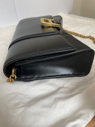 BALENCIAGA Hourglass leather shoulder bag Chain Pre-Owned