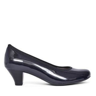 ARA 22-64245 LOW HEEL COURT SHOE FOR LADIES IN NAVY