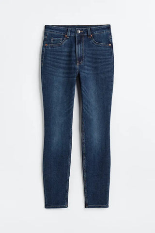 H&M Black High Waist Jeans Size | UK16 EU44