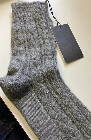 Laycuna of London grey wool socks