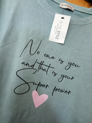 In the Style Slogan Sweatshirt