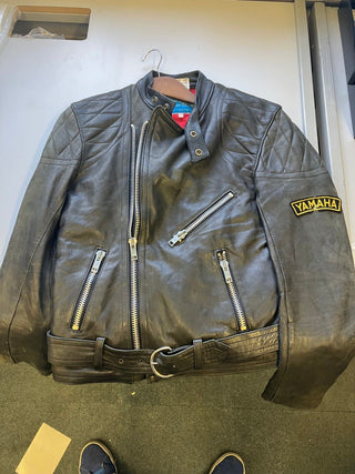 Jacques leather Yamaha jacket Medium  chest 42 in