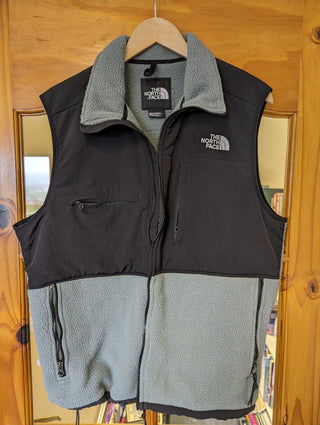 Northface Denali Fleece Vest Olive Green