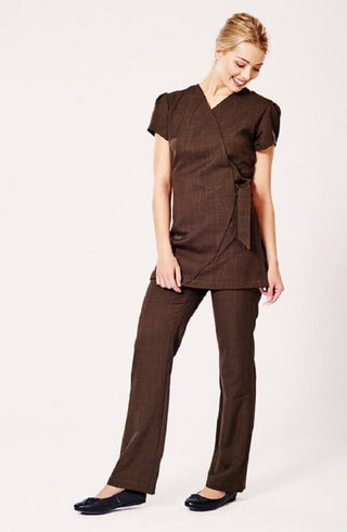 La Beeby Lili Trousers in Chocolate