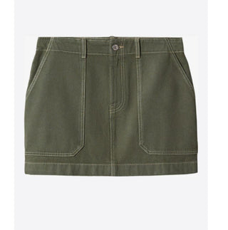 Mango Mini Skirt 'Janina' Khaki XL