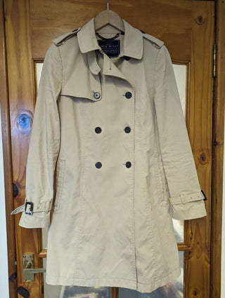 Jack Wills Cream Trenchcoat Cream UK10