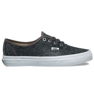 Vans 'Authentic' Lurex Glitter Black - Toddlers Size UK 6