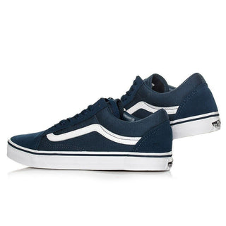 Vans 'Old Skool' Suede - Blue & White Trainers UK 3