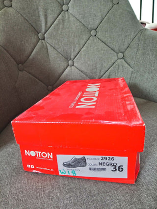 Notton shoes size  EU36 UK3.5 Black