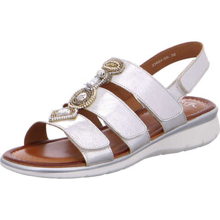 ARA Sandals Kreta White Gold EU 42 UK 8