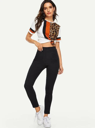 SHEIN Frenchy High Waist Butt Lift High Stretch Skinny Jeggings