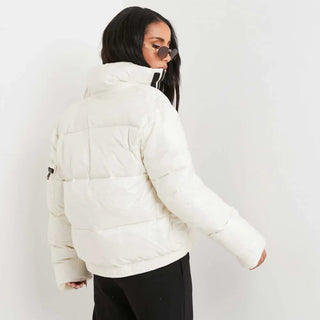 Jess Hunt Oversized Zip Detail Puffa Jacket