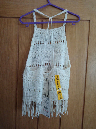 Pull&Bear Crochet Halter top