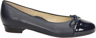 ARA Women's Bari Ballet Flat Closed Toe Black UK 4