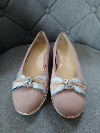 ARA 12-13388 BOW SLIP ON SHOE FOR LADIES IN NUDE