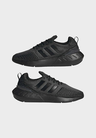 adidas Sportswear SWIFT RUN 22 UNISEX Carbon Black UK 10 MENS