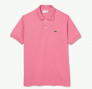 Lacoste Original Petit Piqué Cotton Polo Shirt - Fuscia Pink Large