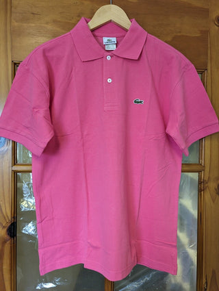 Lacoste Original Petit Piqué Cotton Polo Shirt - Fuscia Pink Large