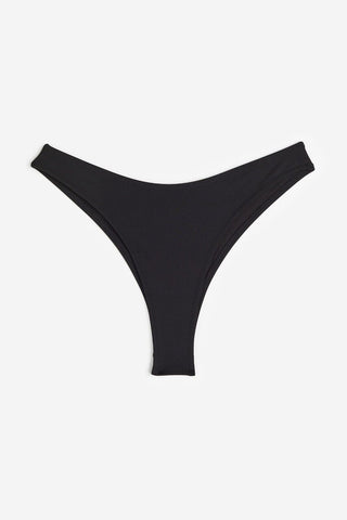 H&M Brazilian bikini bottoms - BlackUK12