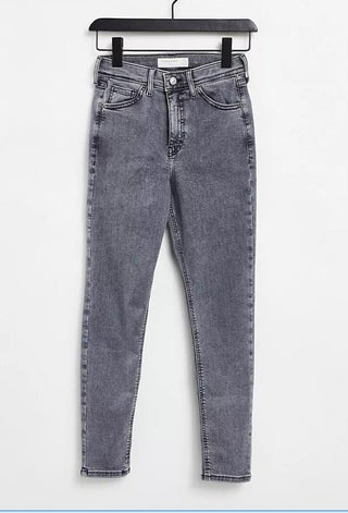 Topshop Jamie jeans in grey W34 L30