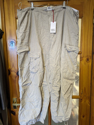 BDG Cargo pants Utility Style Relaxed Fit Cream XL Shorter