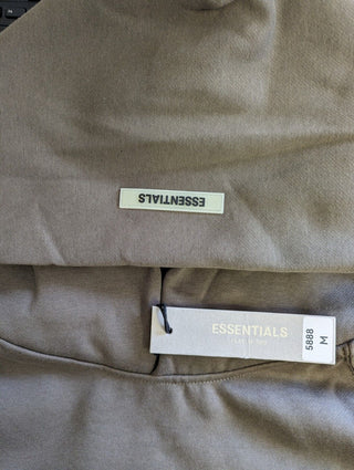 Fear of God Essentials Hoodie in Olive M