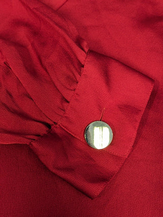 Per Una Scoup Neck Top - Red 22