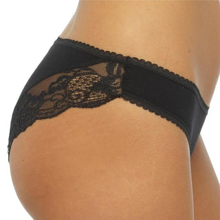 Lace Brazilian Briefs Ladies Anucci Cotton Rich Knickers Underwear