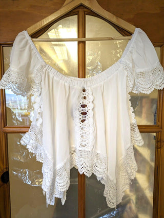 LUC&CE Lace blouse - White S