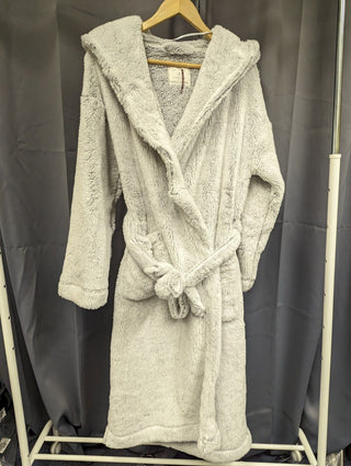 M&S Day Dreams and Duvet Days Belted Dressing Gown - Grey Medium