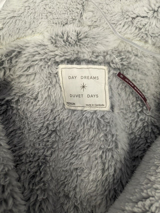 M&S Day Dreams and Duvet Days Belted Dressing Gown - Grey Medium