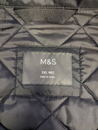 Marks & Spencer Ladies Quilted Winter Coat - Black 3xl