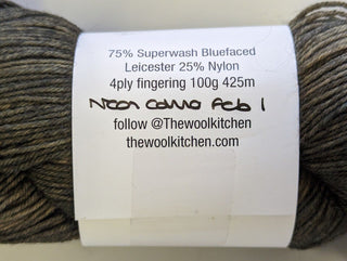 The Wool Kitchen Neon Camo Wool Hank - 100g