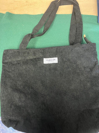 s black denim icon tote bag - amazing condition - 100% cotton