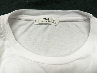 Mango 'Not Sorry' T-Shirt - White L