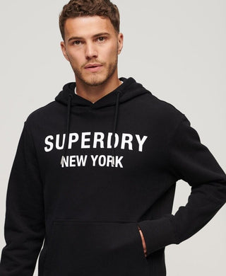 Superdry Mens Luxury Sport Loose Hoodie S