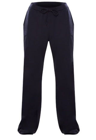 PrettyLittleThing Cotton Jersey Wide Leg Trousers - Black 10