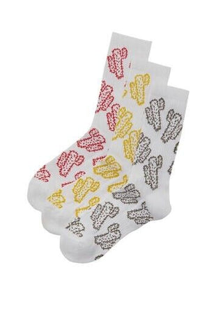 Pull&Bear cactus print 3pack socks