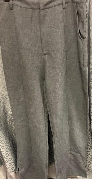 Pretty Little Thing suit  trousers Size 14 grey