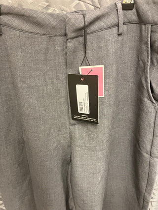 Pretty Little Thing suit  trousers Size 14 grey