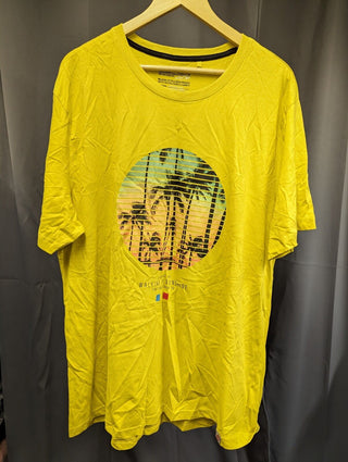 Goodtimes Inc 'Walking on sunshine' T-Shirt - Yellow 3xl