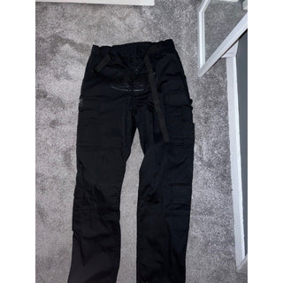 Corteiz Triple Black OG Guerillaz Cargos - small