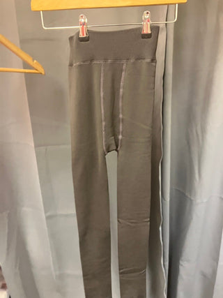 grey thermal tights size S