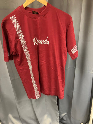 hipp rwanda red t shirt XL