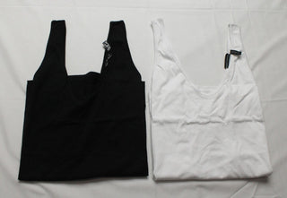 ASOS Design Women's Ultimate 2-Pack Tank Top Set CG2 Black/White Size 10