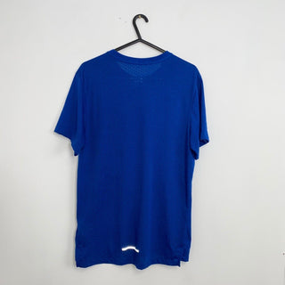 Nike Dri-Fit Running Top T-Shirt Mens Size S Royal Blue Rise 365 Sport Festival.