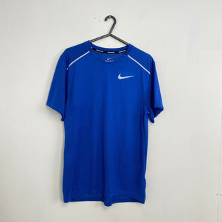 Nike Dri-Fit Running Top T-Shirt Mens Size S Royal Blue Rise 365 Sport Festival.