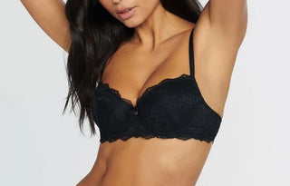 Boux Avenue Leah Balconette Bra - Black 34b