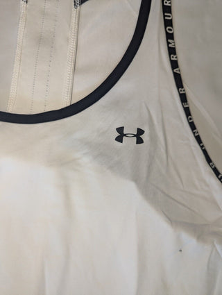 Under Armour Womans White Vest Top Large